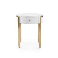 Picture of BODRUM SIDE TABLE, VANILLA