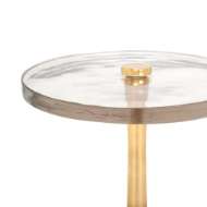 Picture of ANTONIA SIDE TABLE, POLISHED BRASS