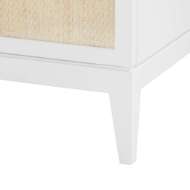 Picture of ASTOR 3-DRAWER SIDE TABLE, VANILLA