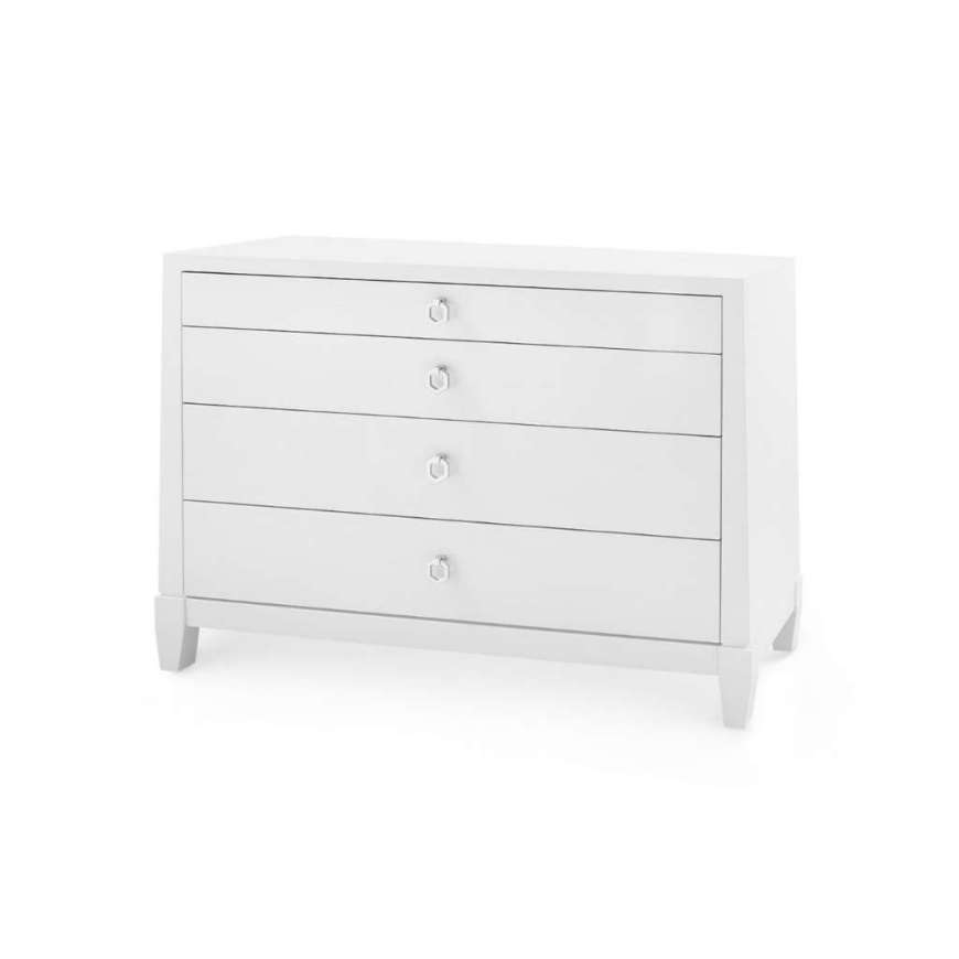 Picture of MADISON LARGE 4-DRAWER, CHIFFON WHITE