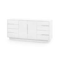 Picture of CORA 8-DRAWER & 2-DOOR CABINET, SOFT WHITE