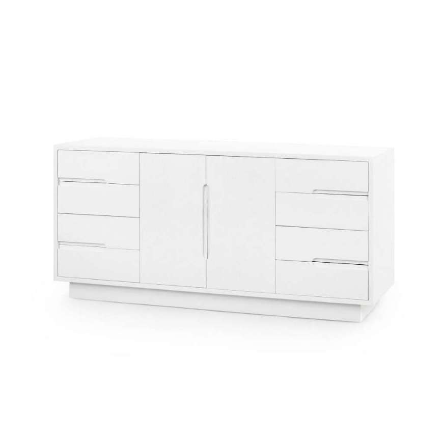 Picture of CORA 8-DRAWER & 2-DOOR CABINET, SOFT WHITE