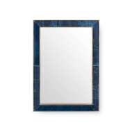 Picture of ETIENNE LARGE MIRROR, ANTIQUE MIDNIGHT BLUE