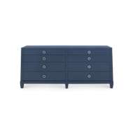 Picture of MADISON 8-DRAWER, NAVY BLUE LACQUER