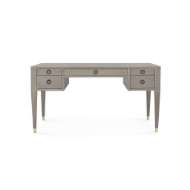 Picture of MORRIS DESK, TAUPE GRAY AND CHAMPAGNE