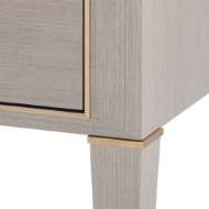 Picture of MORRIS DESK, TAUPE GRAY AND CHAMPAGNE