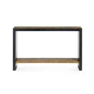 Picture of ODEON CONSOLE, ANTIQUE BRASS AND DARK BRONZE