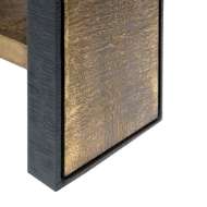 Picture of ODEON CONSOLE, ANTIQUE BRASS AND DARK BRONZE