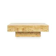 Picture of NORMA LARGE SQUARE COFFEE TABLE, BURL