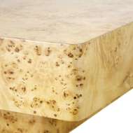 Picture of NORMA LARGE SQUARE COFFEE TABLE, BURL