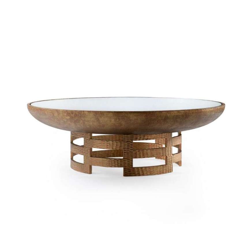 Picture of ELLA COFFEE TABLE, ANTIQUE BRASS