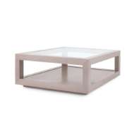 Picture of GAVIN LARGE SQUARE COFFEE TABLE, TAUPE GRAY