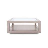 Picture of GAVIN LARGE SQUARE COFFEE TABLE, TAUPE GRAY