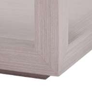 Picture of GAVIN LARGE SQUARE COFFEE TABLE, TAUPE GRAY