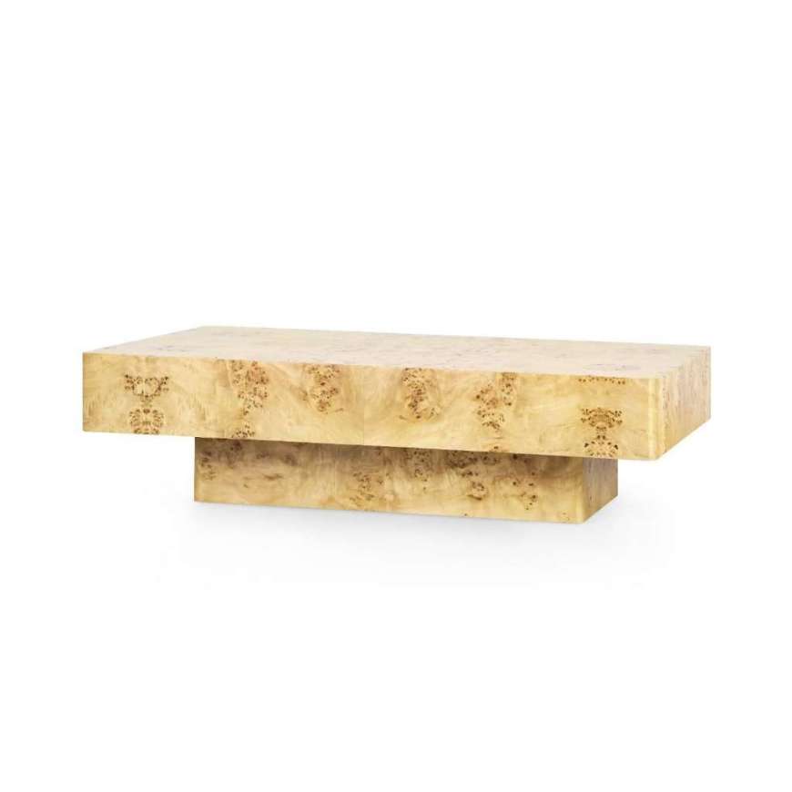 Picture of NORMA LARGE RECTANGULAR COFFEE TABLE, BURL