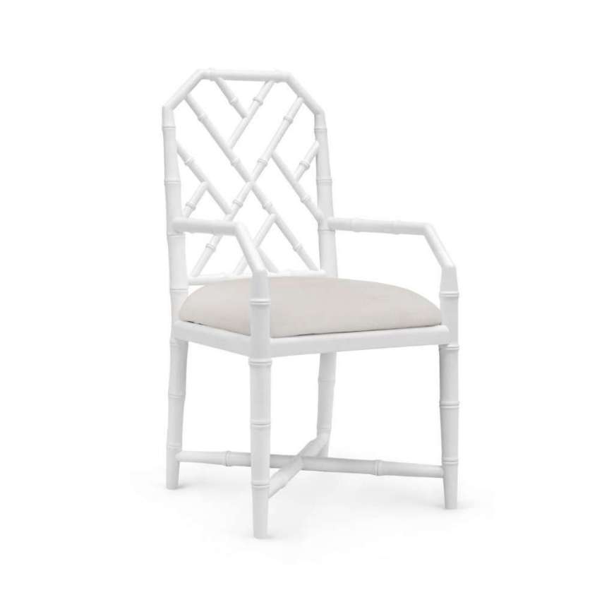 Picture of JARDIN ARMCHAIR, EGGSHELL WHITE