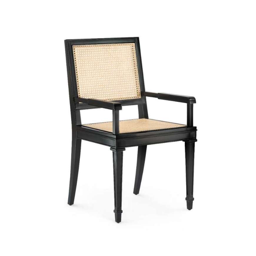 Picture of JANSEN ARM CHAIR, BLACK