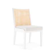 Picture of ERNEST SIDE CHAIR, EGGSHELL WHITE