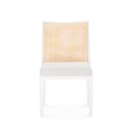 Picture of ERNEST SIDE CHAIR, EGGSHELL WHITE