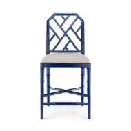 Picture of JARDIN COUNTER STOOL, DEEP SEA BLUE