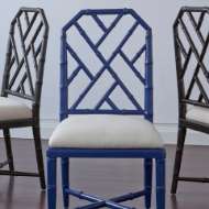 Picture of JARDIN SIDE CHAIR, DEEP SEA BLUE