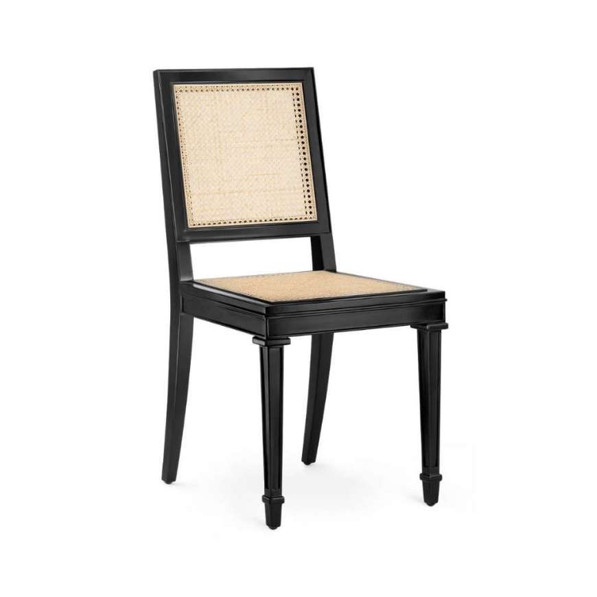 Picture of JANSEN SIDE CHAIR, BLACK