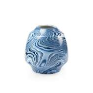 Picture of CASPIAN SMALL VASE, BLUE AND WHITE