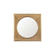 Picture of MARTINA SMALL MIRROR, ANTIQUE BRASS