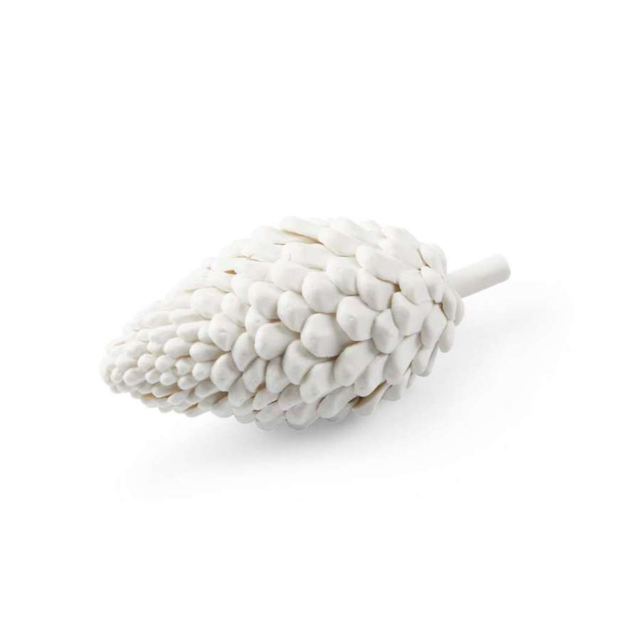 Picture of LAYING PINE CONE, BLANC DE CHINE