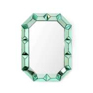 Picture of ROMANO WALL MIRROR, PERIDOT GREEN