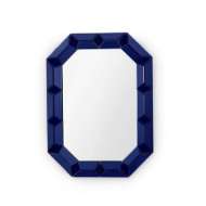 Picture of ROMANO WALL MIRROR, SAPPHIRE BLUE