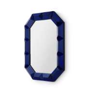 Picture of ROMANO WALL MIRROR, SAPPHIRE BLUE