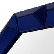 Picture of ROMANO WALL MIRROR, SAPPHIRE BLUE