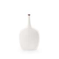 Picture of VENCE MEDIUM VASE, BLANC DE CHINE AND DARK AMBER