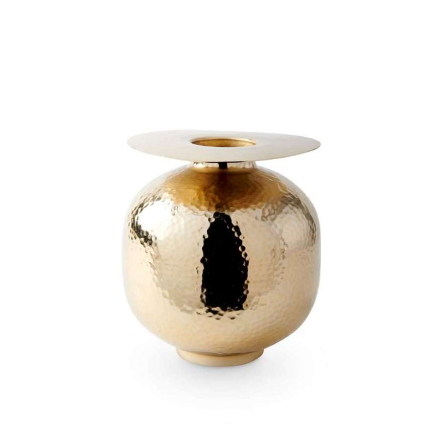 Picture of VITALE MEDIUM VASE, BRASS