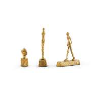 Picture of THREE FORMS SET OF 3 STATUES, GOLD LEAF