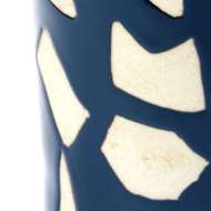 Picture of TAYLOR VASE, DEEP BLUE AND WHITE