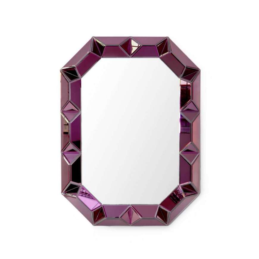 Picture of ROMANO WALL MIRROR, ALEXANDRITE PURPLE