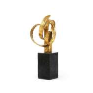 Picture of RIBBON STATUE, GOLD LEAF