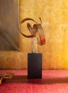 Picture of RIBBON STATUE, GOLD LEAF