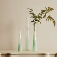 Picture of PRIMAVERA SET OF 3 VASES, CARIBBEAN GREEN