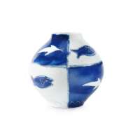 Picture of MALAGA VASE, BLUE AND WHITE