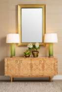 Picture of MELINDA MIRROR, LIGHT ANTIQUE BRASS