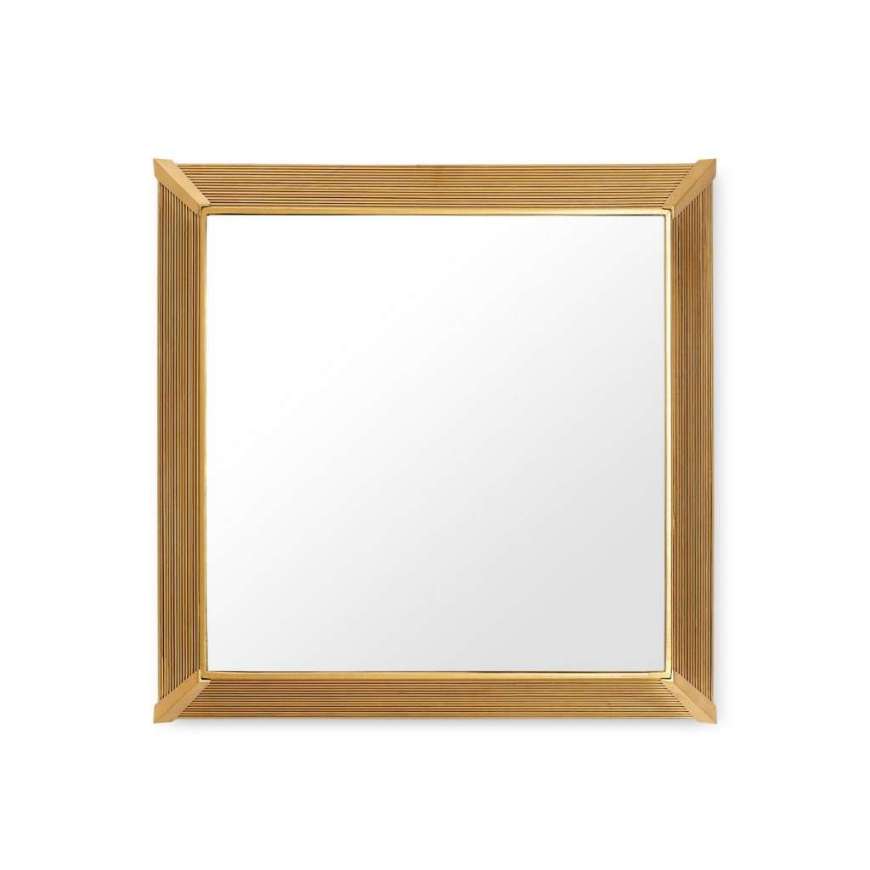 Picture of MAYA MIRROR, ANTIQUE BRASS