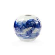 Picture of HATCH VASE, BLUE AND WHITE