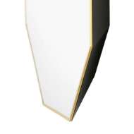 Picture of EAVES SMALL MIRROR, POLISHED BRASS