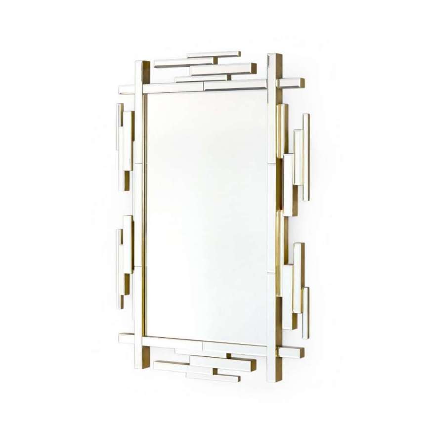 Picture of EDITH MIRROR, POLISHED BRASS