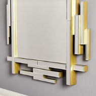 Picture of EDITH MIRROR, POLISHED BRASS