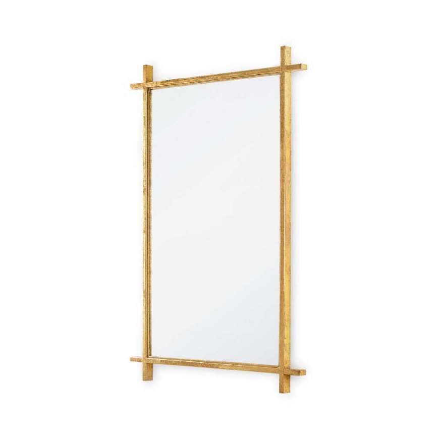 Picture of ELOISE MIRROR, GOLD LEAF