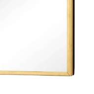 Picture of CLARENCE SMALL MIRROR, POLISHED BRASS